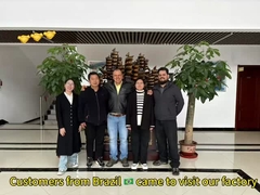 Automatyczna linia do produkcji karmy dla zwierząt domowych i karmy dla kotów, klient z Brazylii