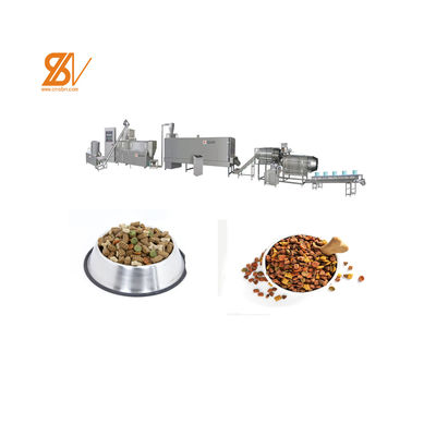 W pełni automatyczna maszyna do produkcji karmy dla psów ze stali nierdzewnej z kontrolą PLC