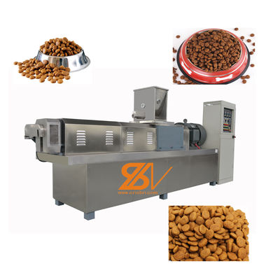 Linia produkcyjna karmy dla kotów wielofunkcyjna z silnikiem Siemensa ze stali nierdzewnej