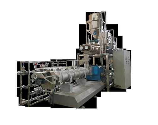 Automatyczna maszyna do suchej karmy dla zwierząt domowych, ekstruder do produkcji granulek, przekąsek dla psów, kotów i ryb