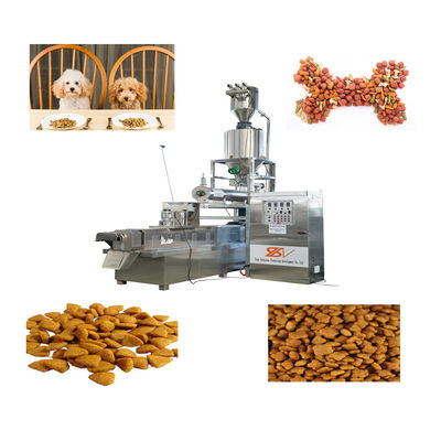 Durable Pet Food Processing Line / Pet Food Production Line High Effciency