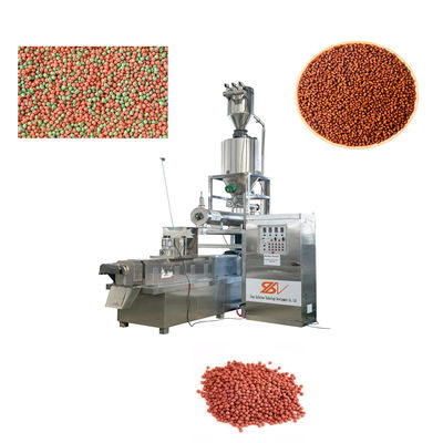 Floating Fish Feed Manufacturing Machinery Fish Food Production Processing Line