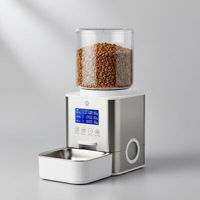 Delta Electric Parts Automatic Pet Food Dispenser zintegrowany z procesem suszenia wspierający dokładny harmonogram posiłków dla zwierząt domowych