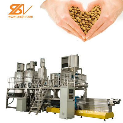 Maszyna do przetwarzania paszy dla zwierząt domowych Saibainuo Ekstrudera paszy dla zwierząt domowych 150-5000 kg/h