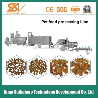 Sucha Mokra Granulowana Roślina Przetwórstwa Karmy dla Zwierząt Maszyna do Ekstruzji Karmy dla Psów