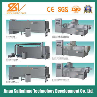Sucha Mokra Granulowana Roślina Przetwórstwa Karmy dla Zwierząt Maszyna do Ekstruzji Karmy dla Psów