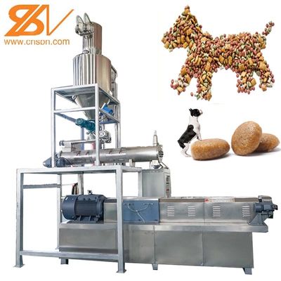 Wytłaczarka dwuślimakowa dmuchana Zakład przetwórstwa karmy dla psów i kotów na mokro