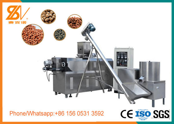Commercial Electrical Fish Feed Production Machine , Fish Feed Equipment